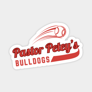Church Softball Bulldogs Magnet