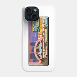 Vegas Illustration Phone Case