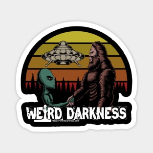 Bigfoot, Aliens, and UFOs! Magnet