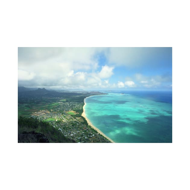 waimanalo bay, oahu, hawaii by Sky Studio Hawaii