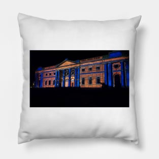 Psychedelic York illuminations Pillow