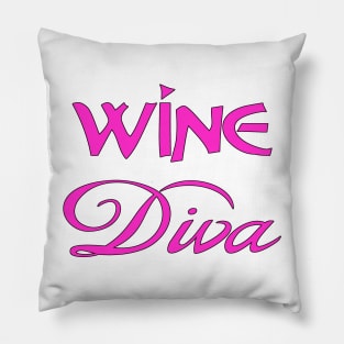 Wine Diva Pillow