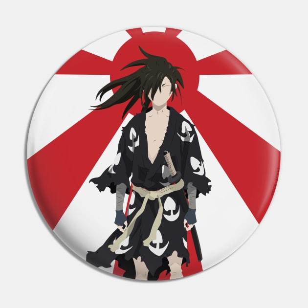 Hyakkimaru's Journey Pin by Siderjacket