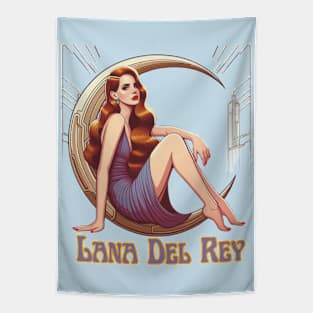 Lana Del Rey - Deco Moon Tapestry