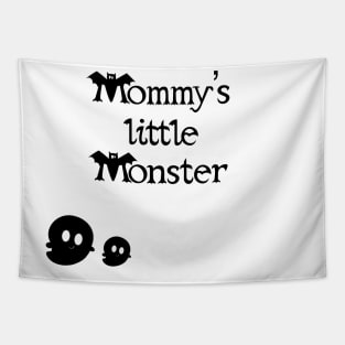 Halloween face mask, mommy’s little monster, haloween face mask for kids, funny Halloween Tapestry