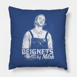 Beignets By Mitch (w/ Back Print) Pillow