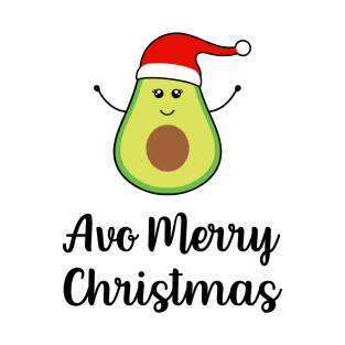 Avocado Merry Christmas, Vegan Chrismas T-Shirt