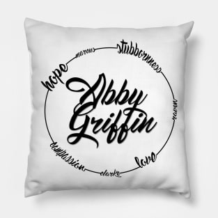 Abby Griffin Lettering Pillow