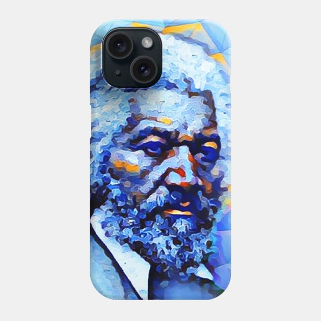 Frederick Douglass Portrait | Frederick Douglass Artwork | Frederick Douglass Painting 9 Phone Case by JustLit