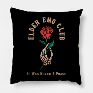 Elder Emo Club Pillow