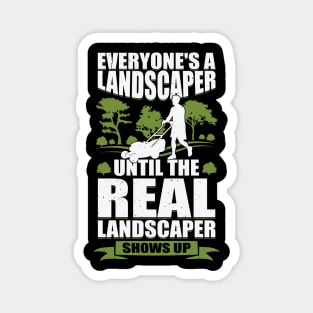 Funny Landscaping Landscaper Gift Magnet