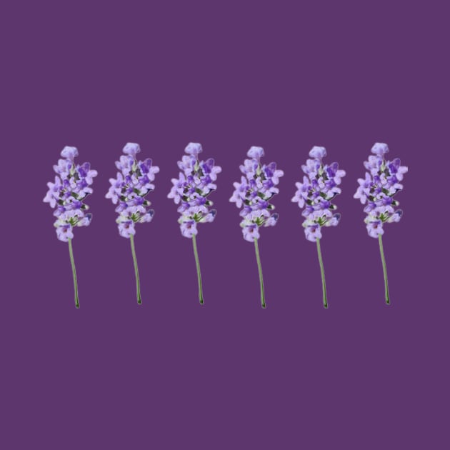 Lavender Sprig Design by Truely Memorable Gifts