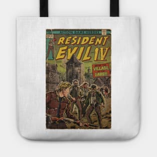 Resident Evil 4 fan art comic cover Tote