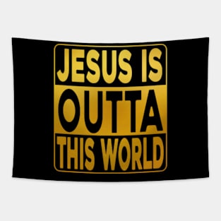 Jesus-is-Outta-This-World Tapestry