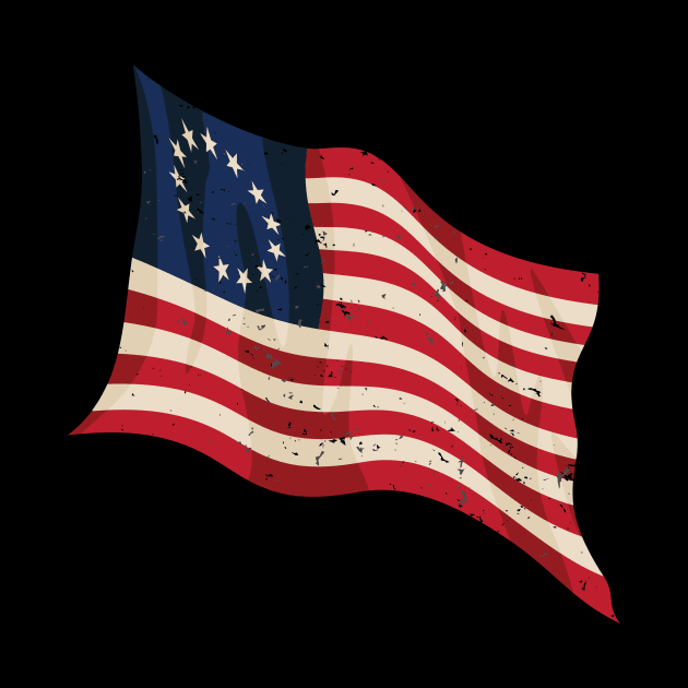 Waving Betsy Ross Flag by hobrath