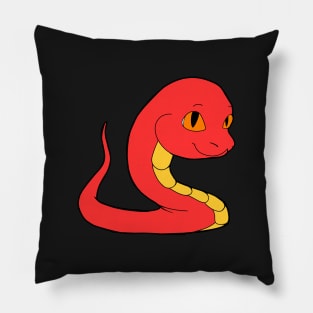 Fire Snake Pillow