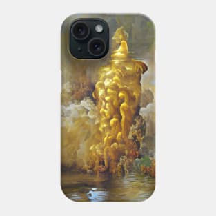 Golden Geyser Phone Case