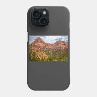 Watchman Trail View, Zion National Park Phone Case