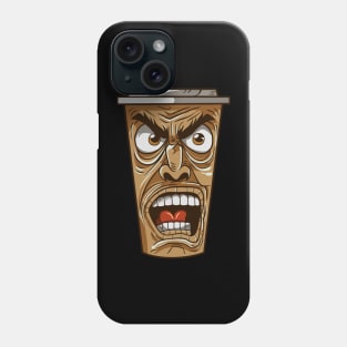 Angry Coffee Mug Phone Case