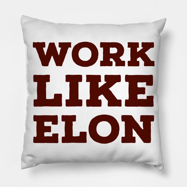 Work like Elon Pillow by Imaginate