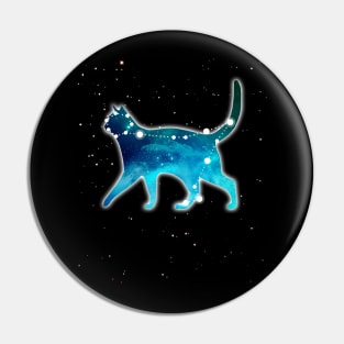 Pisces Zodiac Sign Astrology Constellation Cat Lover Pet T-Shirt Pin