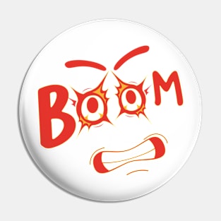 Boom, explosion des sentiments Pin