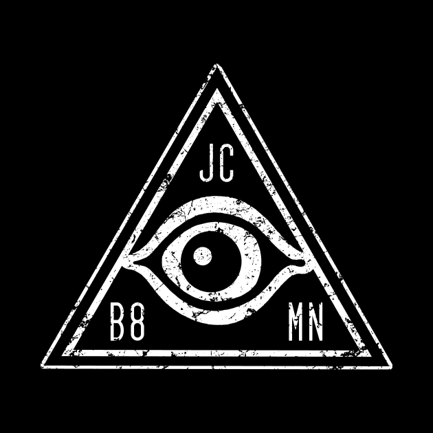 JC B8MN All-Seeing Eye Logo by Jen Bateman