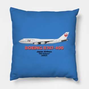 Boeing B747-400 - Japan Airlines "Old Colours" Pillow