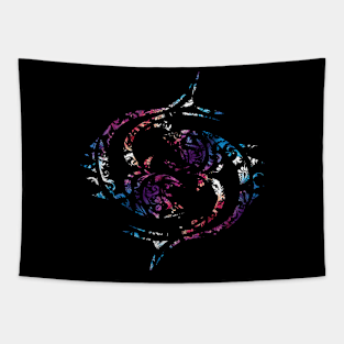 Pisces Indonesia Batik style Tapestry