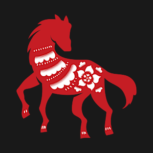 Horse Roses T-Shirt