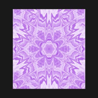 Glitched flowing ultra-violet kaleidoscope T-Shirt