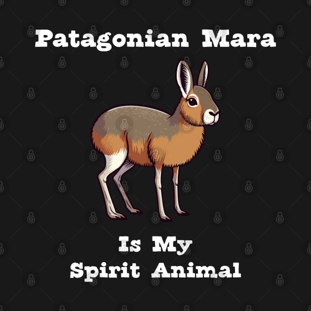 Patagonian Mara Spirit Animal by dinokate