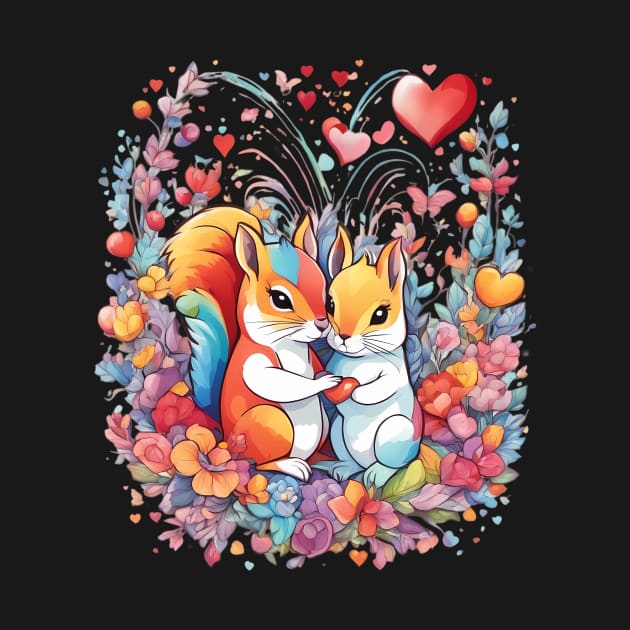 Valentine's Day Squirrel by animegirlnft