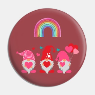 Sweet Gnomes' Trio Pin