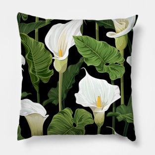 Calla Lilies pattern Pillow