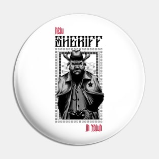 Retro Sheriff Pin