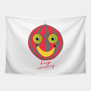 keep smiling fruit edition Tapestry