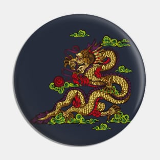 Chinese dragon Pin