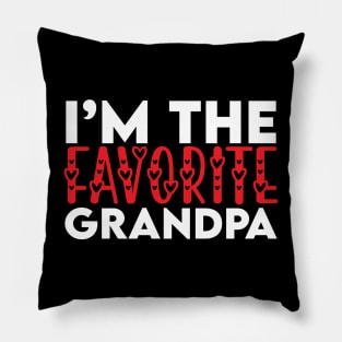 Funny Favorite Grandpa Birthday Gift idea Pillow