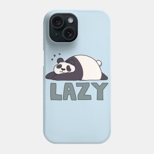 Lazy Panda Phone Case