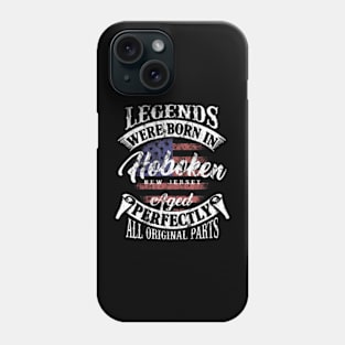 Legends Were Born In Hoboken New Jersey Vintage Birthday Phone Case