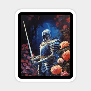 1970s dark fantasy art Magnet