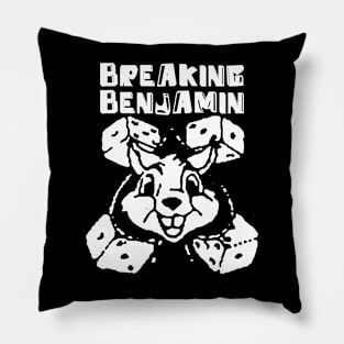 breaking benjamin and the rabbit Pillow