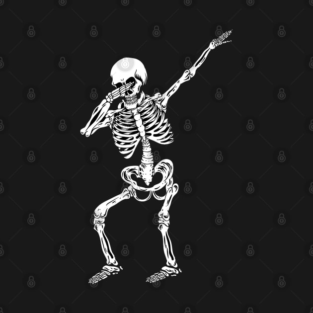 Dabbing Skeleton by The BioGeeks