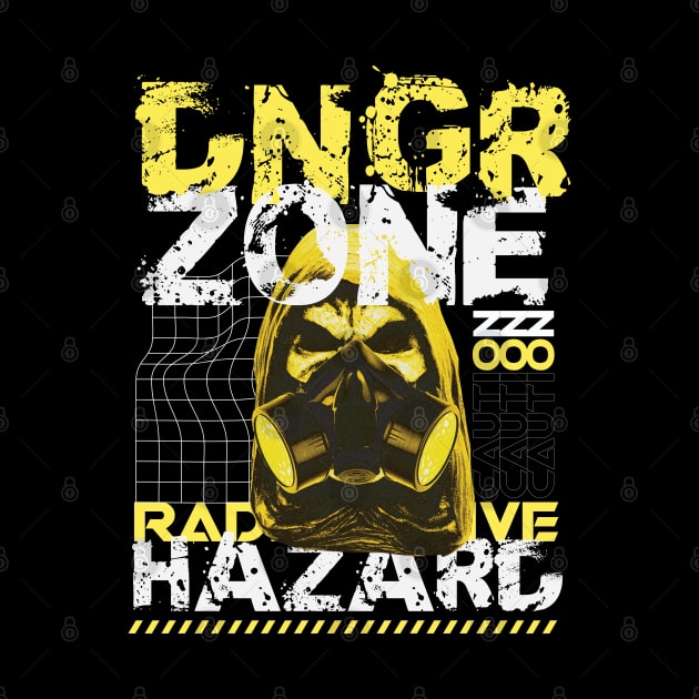 Danger Zone Radioactive Hazard by RadioaktivShop