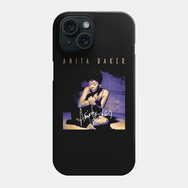 Anita Baker Signature Phone Case by sarsim citarsy