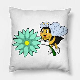 Bee with Flower Pillow