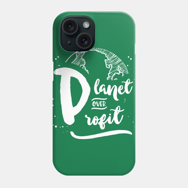 Protect the Planet by Basement Mastermind Phone Case by BasementMaster