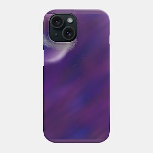 Purple Space Phone Case