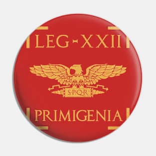 Legio XXII Primigenia Eagle Emblem Roman Legion Pin